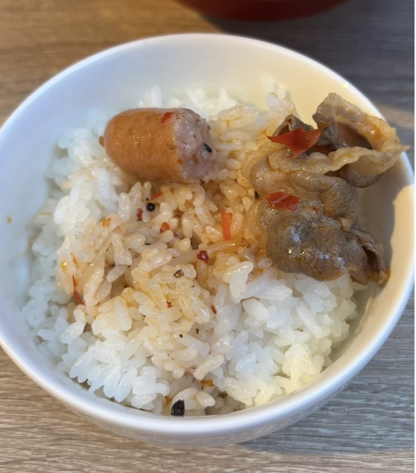 弛流 四川麻辣湯(ちるまら)岡崎店 ライスと麻辣湯