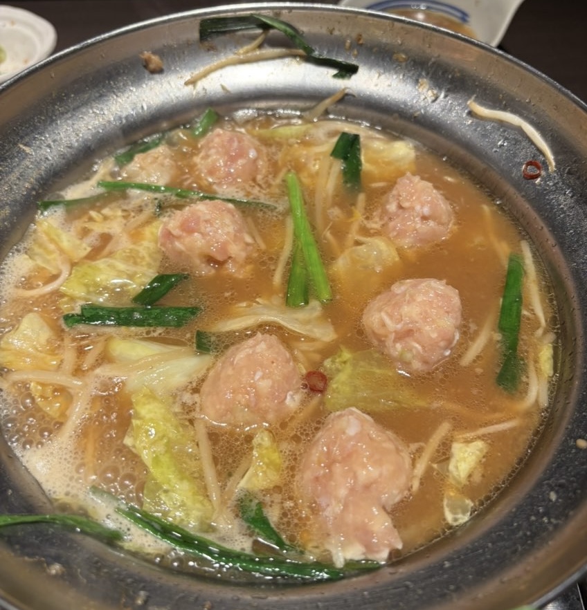 もつ二郎 桜町店 もつ鍋のつくね