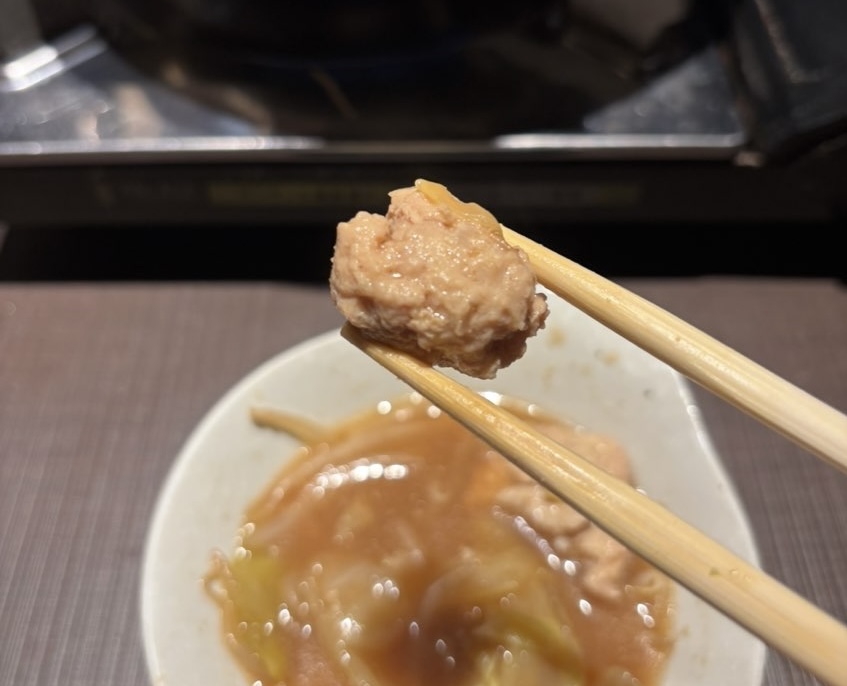 もつ二郎 桜町店　もつ鍋のつくね
