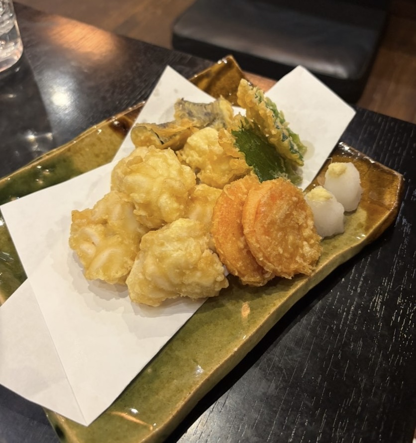 食楽家あかり（豊田市）　白子の天ぷら