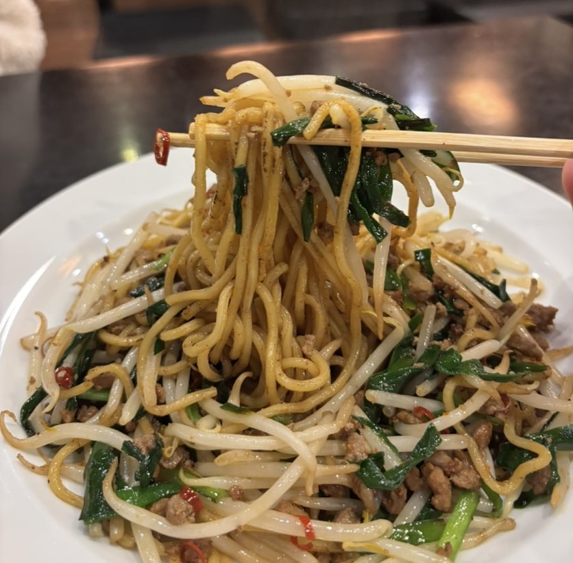 食楽家あかり（豊田市）　台湾焼きそば