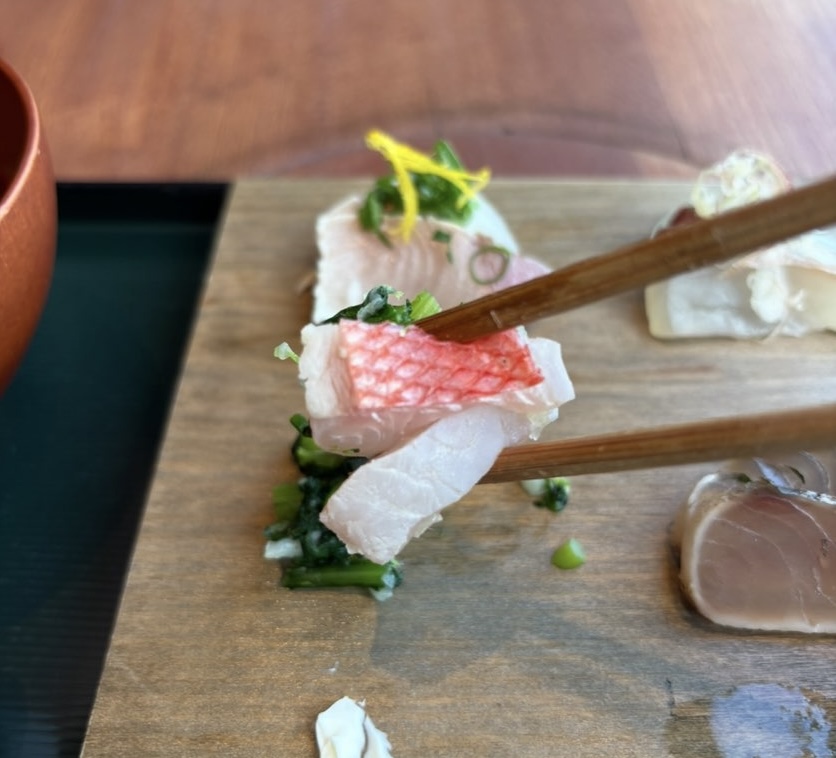 手巻き喫茶二巻（豊田市）　金目鯛