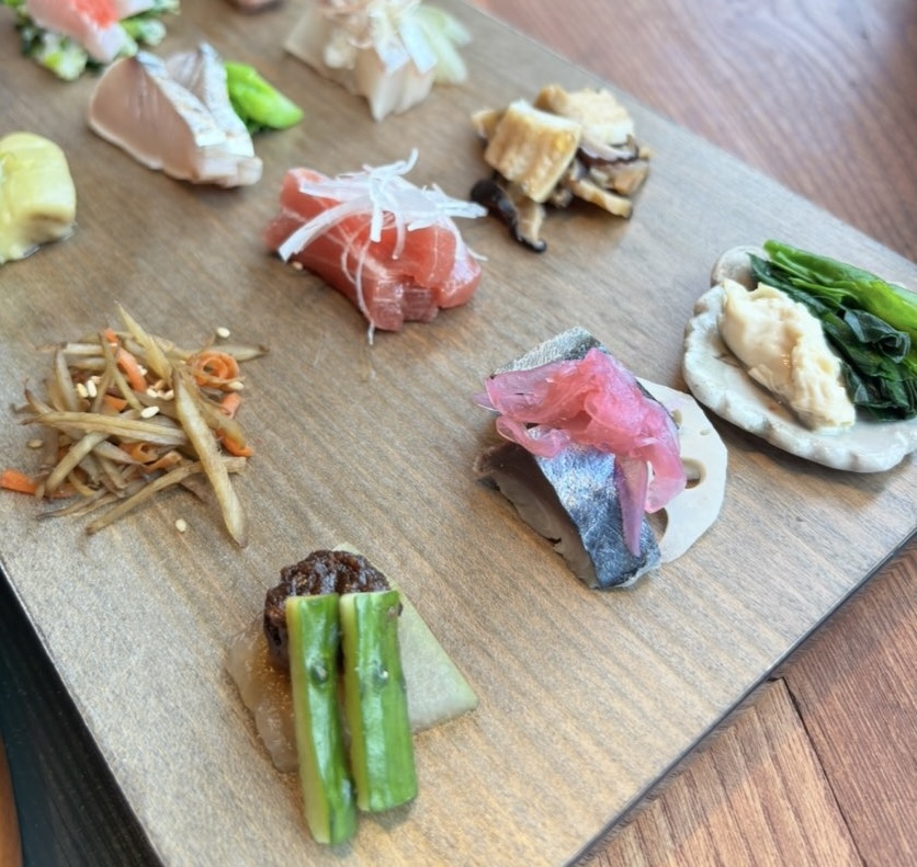 手巻き喫茶二巻（豊田市）　手巻き寿司のネタ