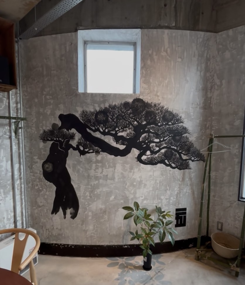 手巻き喫茶二巻（豊田市）　壁画
