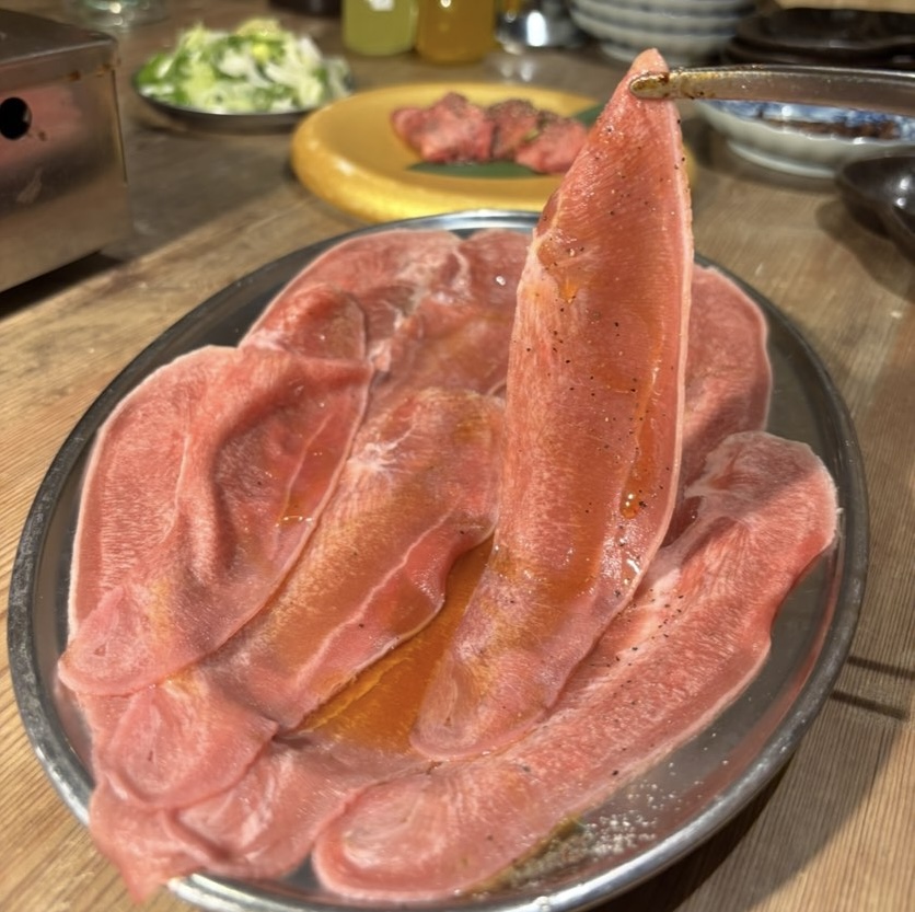 焼肉ホルモンたけ田 豊田店 ながーいタン