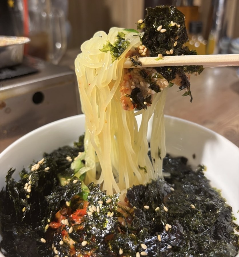 焼肉ホルモンたけ田 豊田店 海苔冷麺