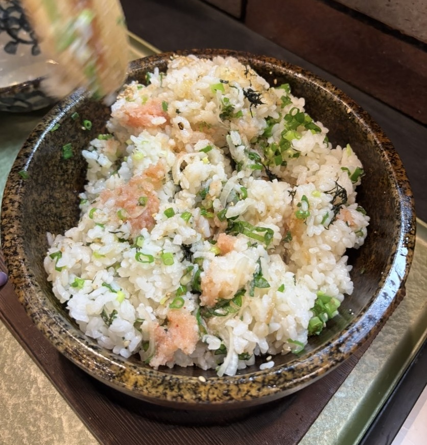 圭五（豊田市梅坪）　明太子石焼ごはん