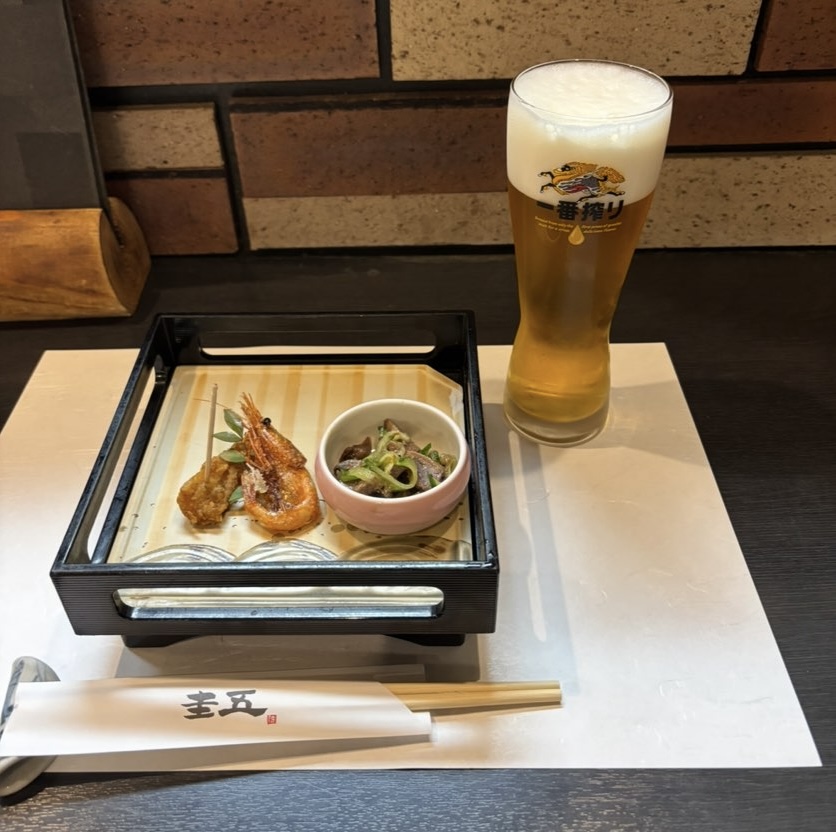 圭五（豊田市梅坪）　お通し