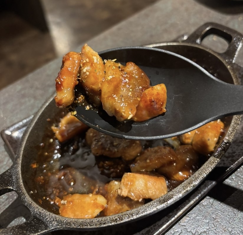 菜な蔵屋（豊田市）　イベリコ豚の中落カルビ