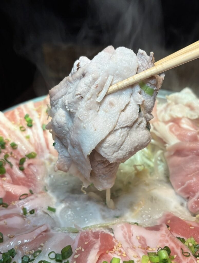 峻 (shun)豊田市駅 三河もち豚肉炊き鍋