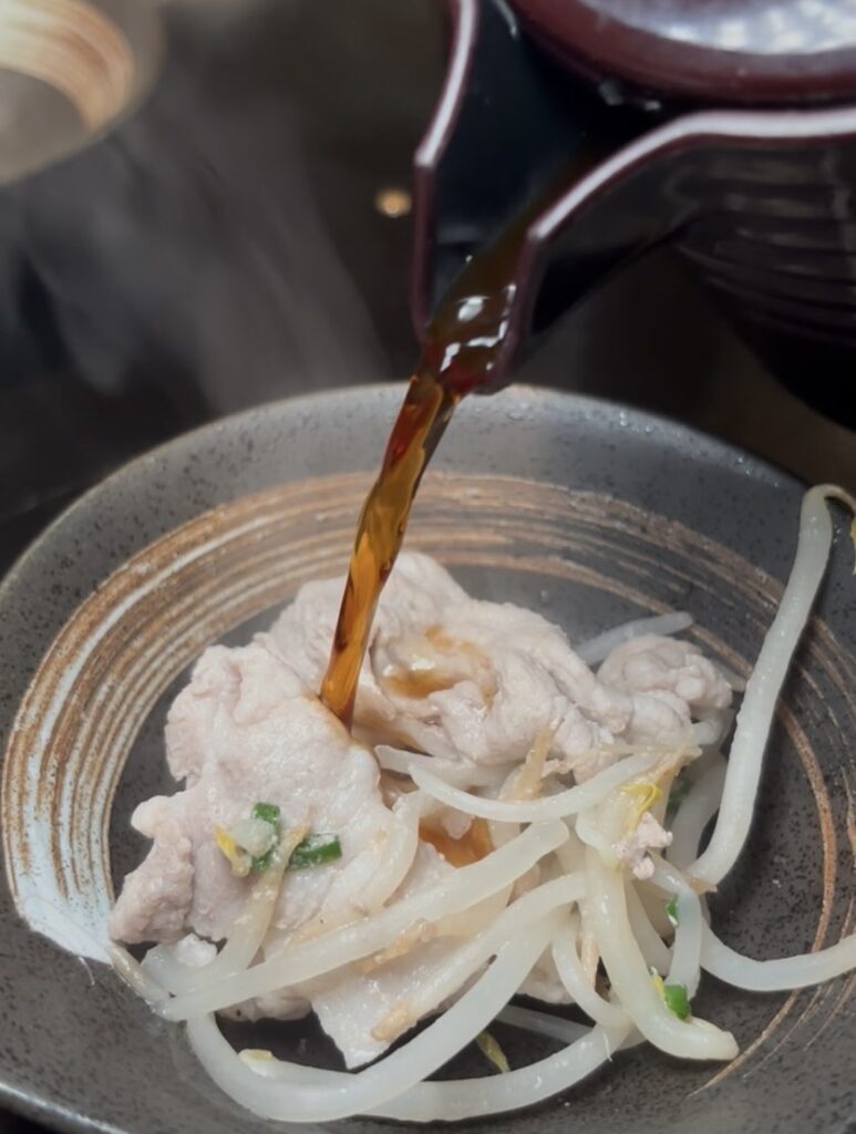 峻 (shun)豊田市駅 三河もち豚肉炊き鍋