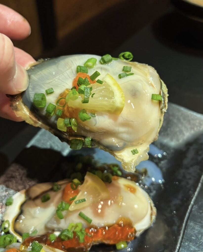 峻 (shun)豊田市駅 生牡蠣