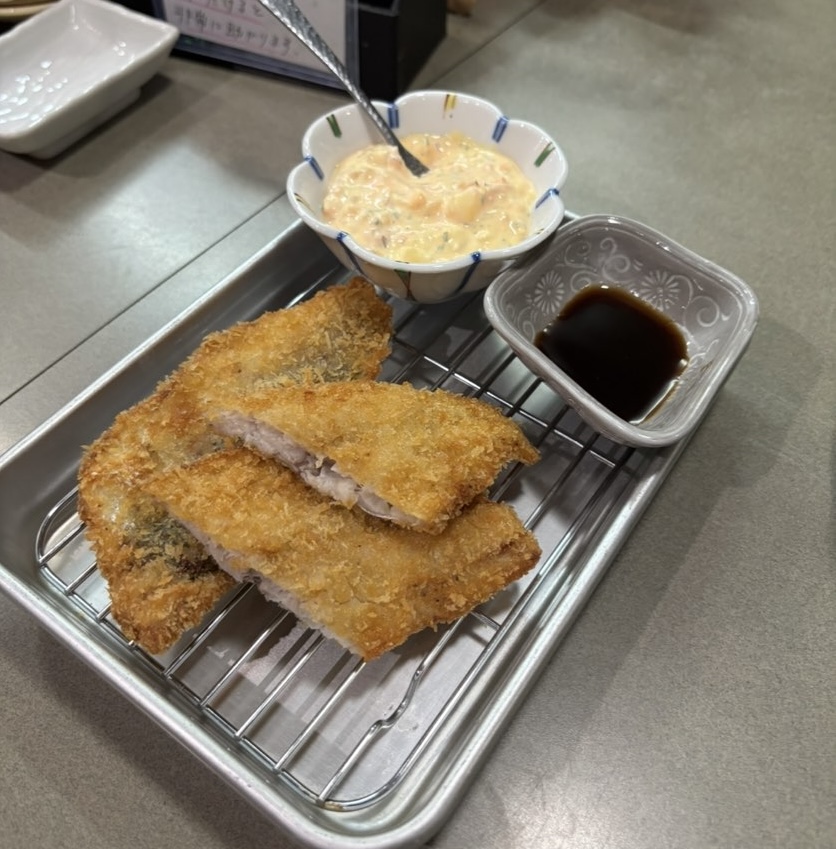 たけうち食堂（豊田市）　アジフライ