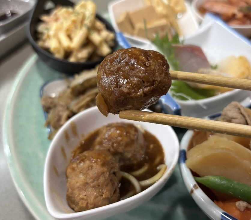 たけうち食堂（豊田市）　ミートボール