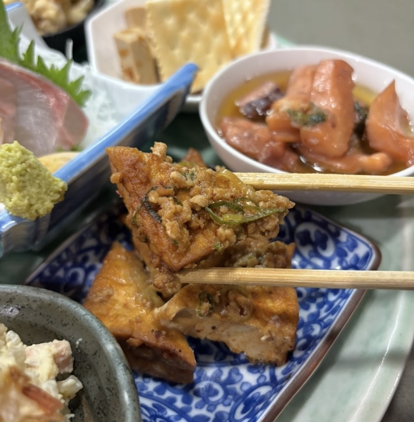 たけうち食堂（豊田市）　厚揚げ