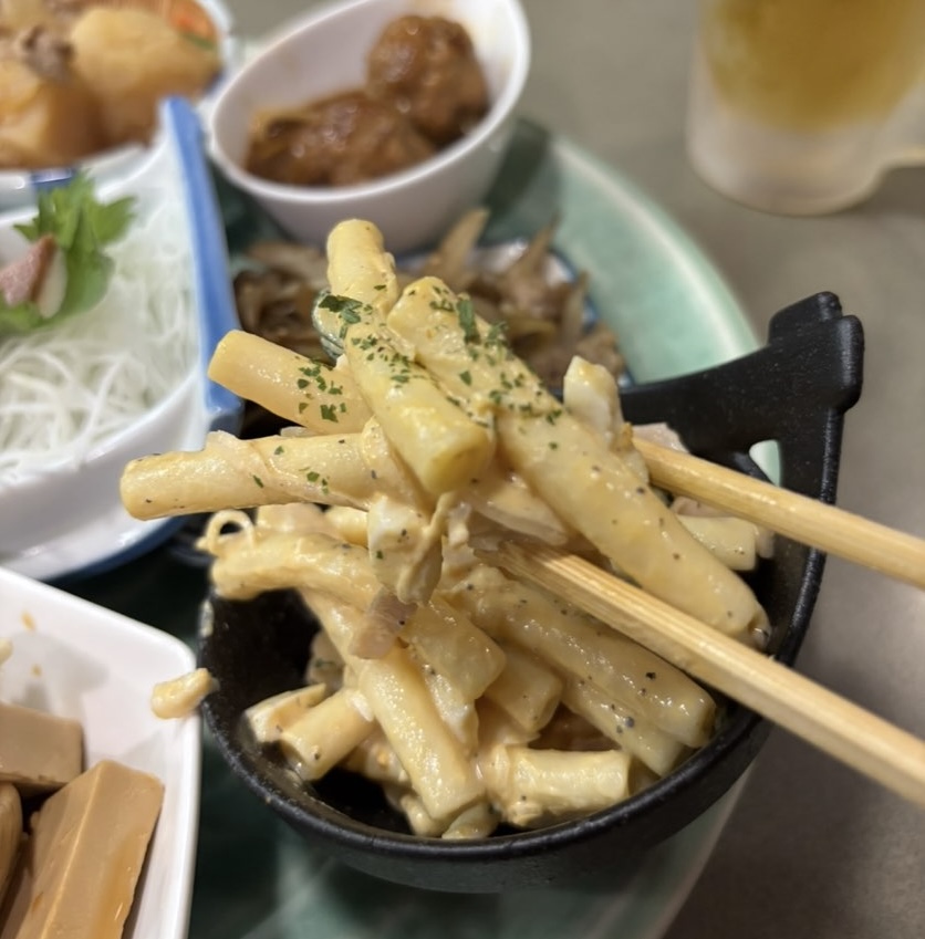 たけうち食堂（豊田市）　マカロニサラダ