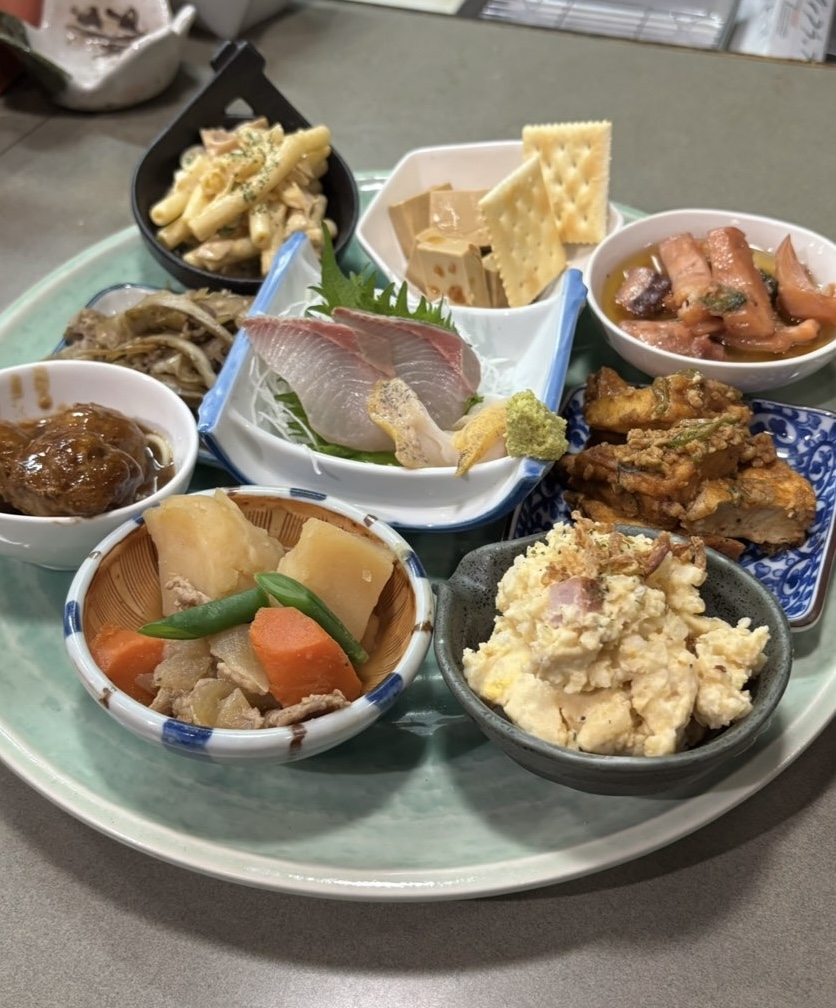 たけうち食堂（豊田市）　晩酌セット