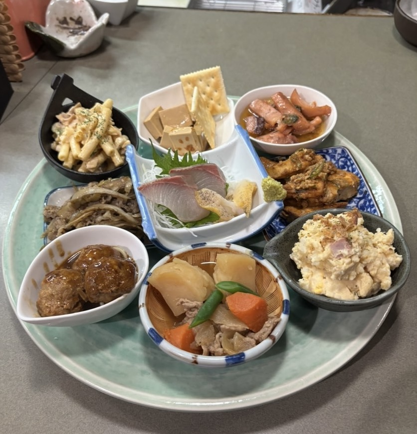 たけうち食堂（豊田市） 晩酌セット