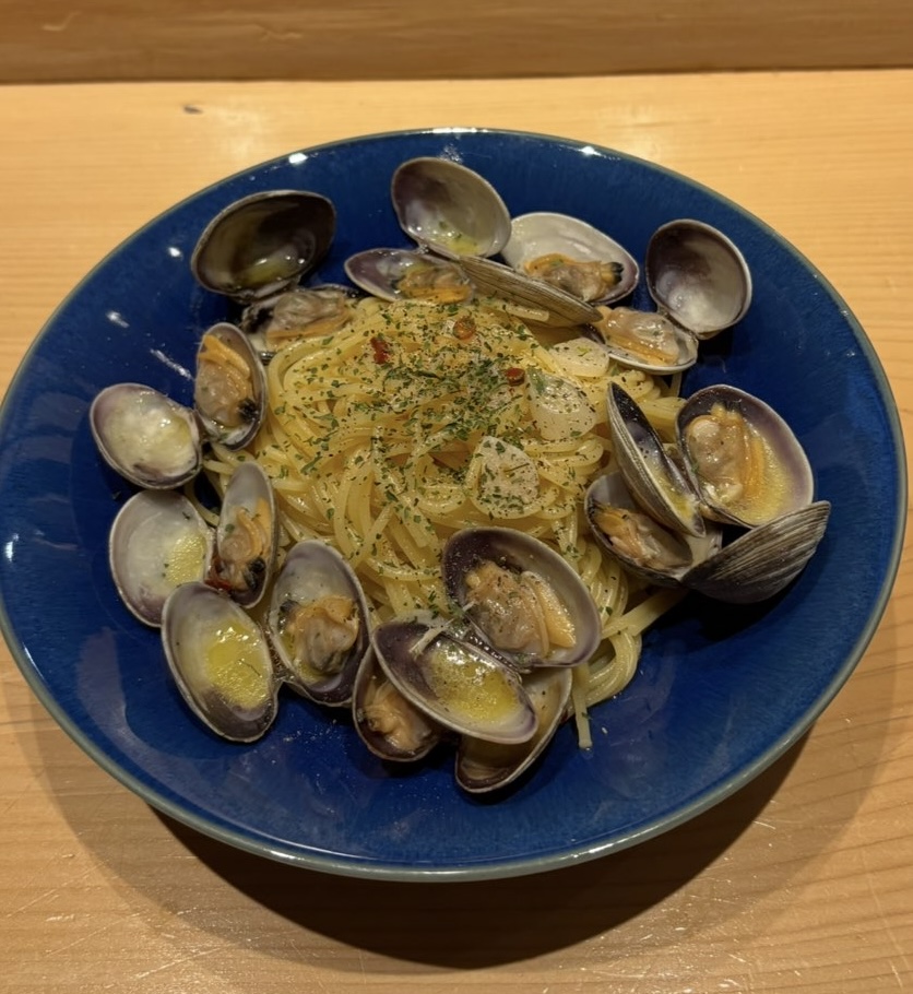 かき小屋 厚岸水産 豊田本店 アサリのボンゴレビアンコ