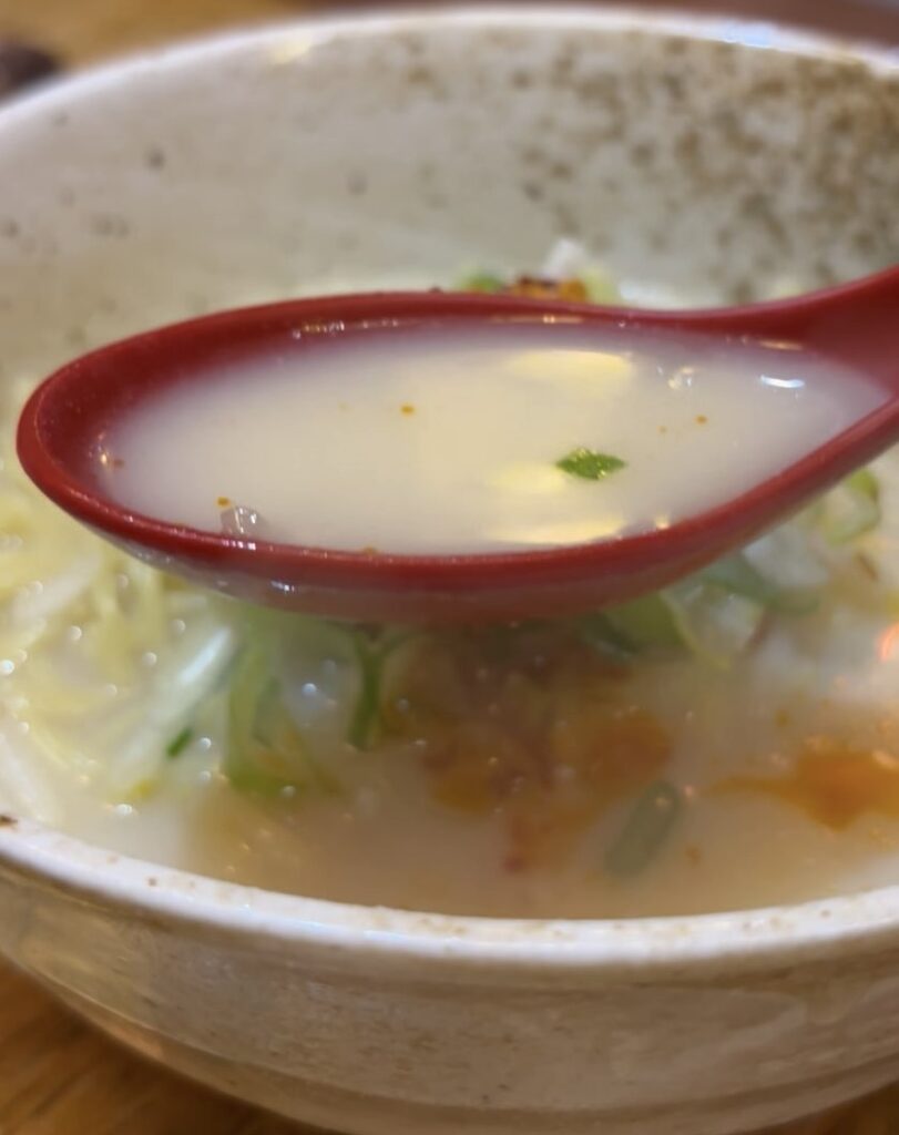 ごくらく荘 豊田市駅前店　鶏白湯ラーメン