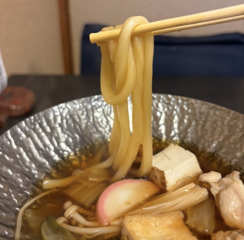 達磨四季彩庵(豊田市) 鶏すき鍋のうどん