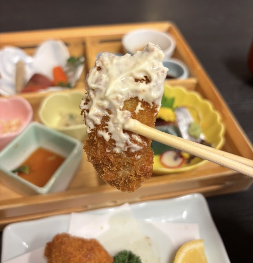 達磨四季彩庵(豊田市) 牡蛎フライ