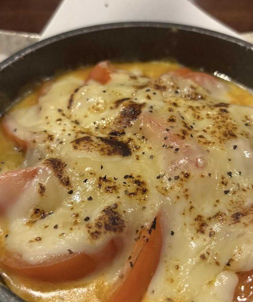 居酒屋よしぶ(豊田市) トマトチーズ