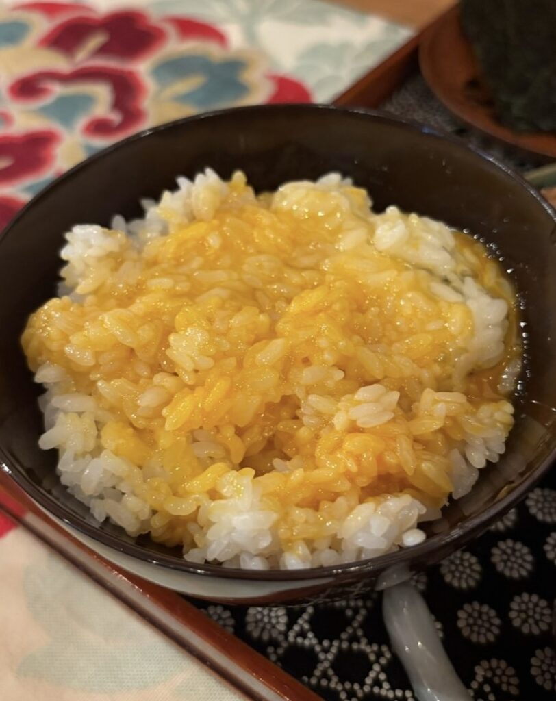 蔵カフェらんパーク ときどきケセラセラ 玉子かけごはん