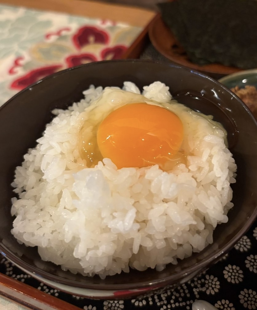 蔵カフェらんパーク ときどきケセラセラ 玉子かけごはん