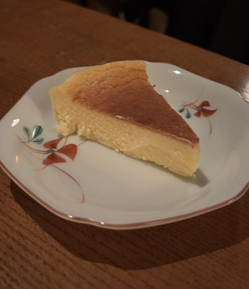 月見や（豊田市）　チーズケーキ