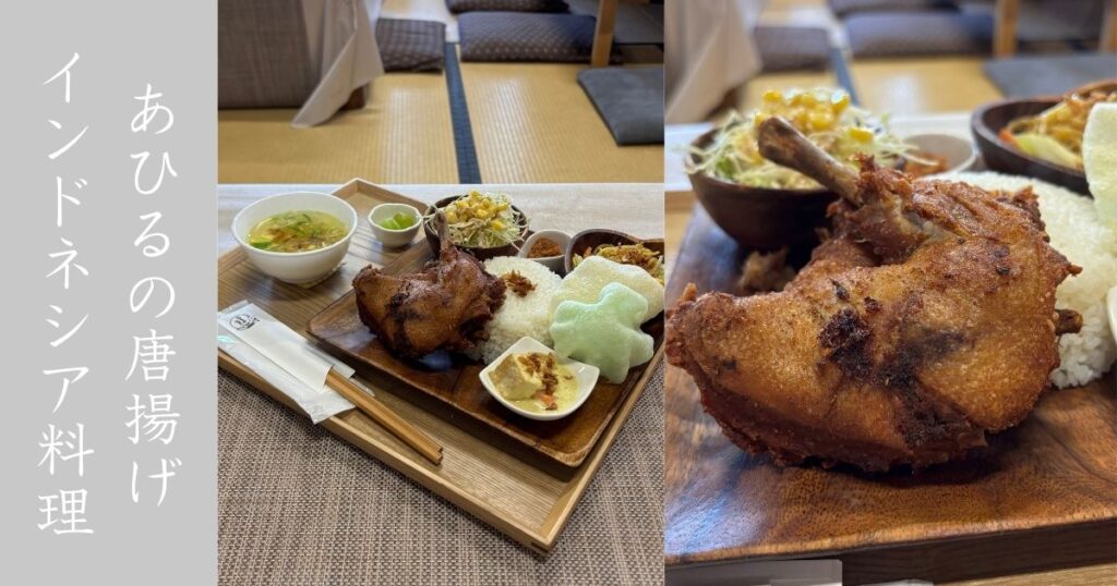 ガルーダ&スディマンピール（豊田市）　あひるの骨付き唐揚げがおススメ！日本人でも美味しく食べれる店だった