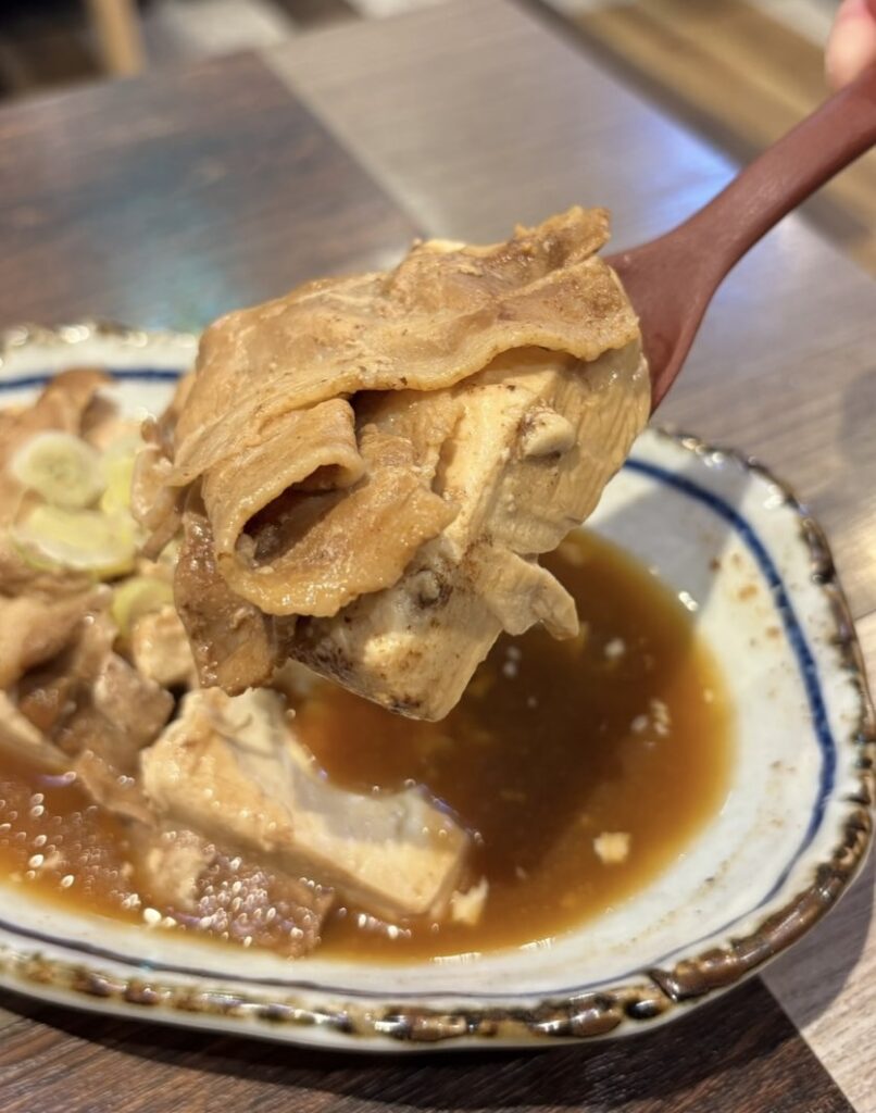 刈谷熱狂酒場 ごくらく荘　肉豆腐