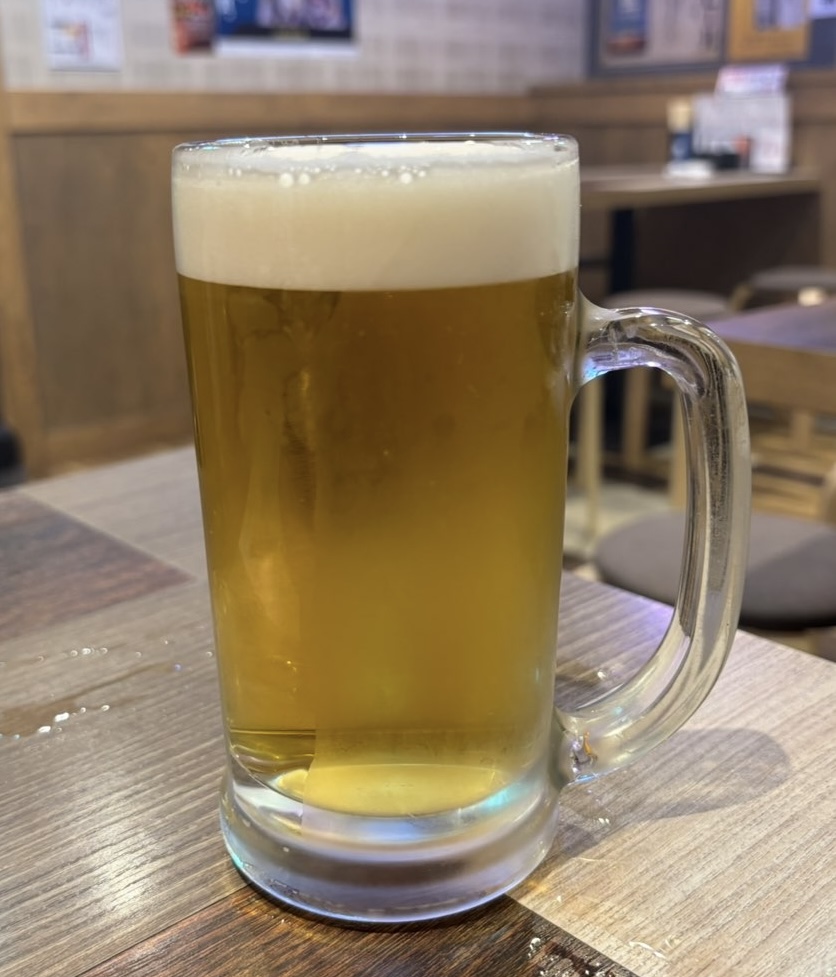 刈谷熱狂酒場 ごくらく荘　ビール