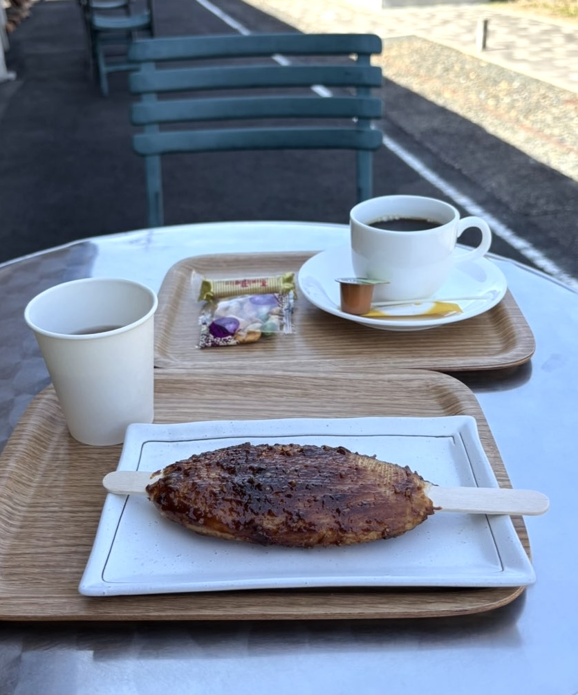 西中金ふれあいステーション　コーヒーと五平餅