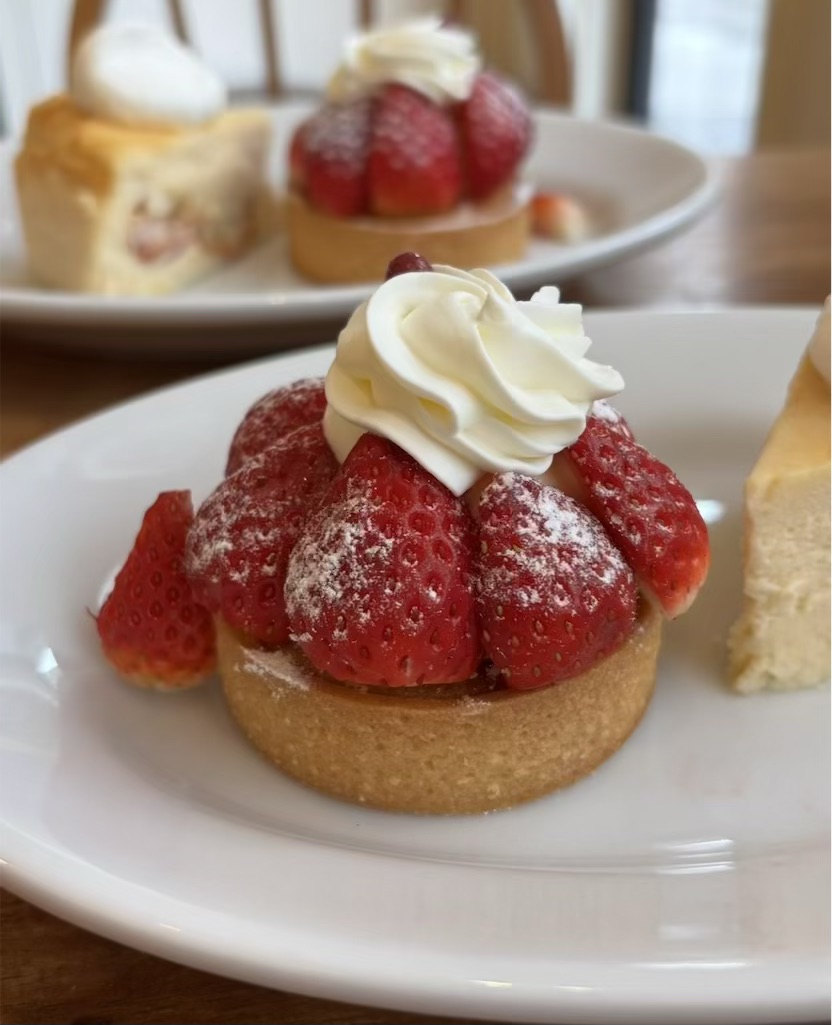 喫茶 青砥(豊田市) イチゴタルト