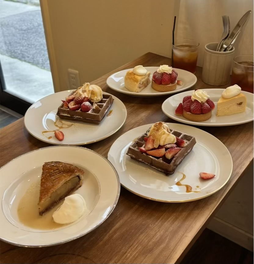 喫茶 青砥(豊田市) 注文したスイーツ