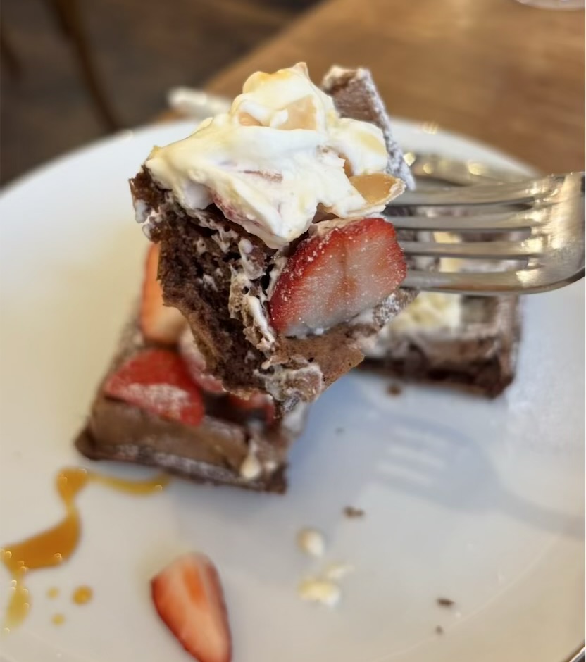 喫茶 青砥(豊田市) ココアワッフル