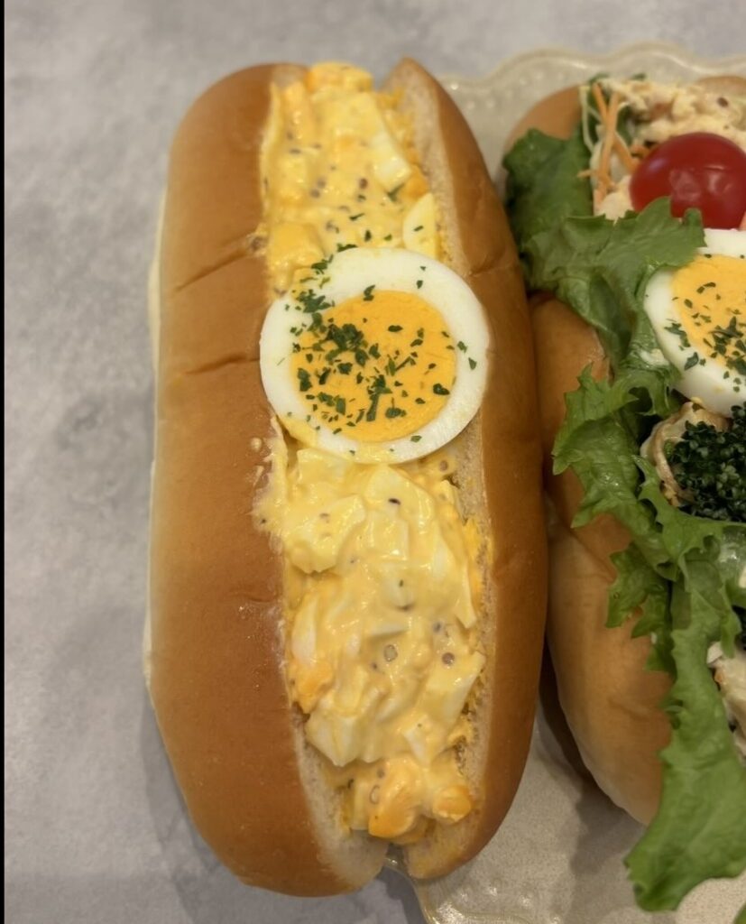 あすけコッペ（豊田市足助）　たまごコッペパン