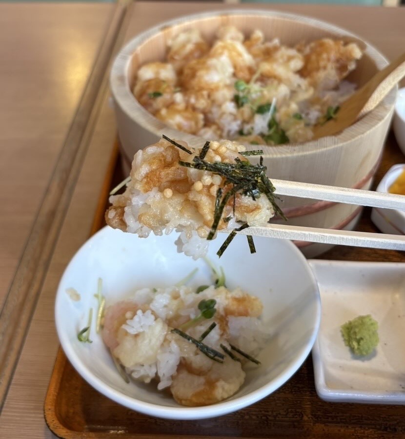 うお坐食堂 豊田上郷SA 海老天ひつまぶし