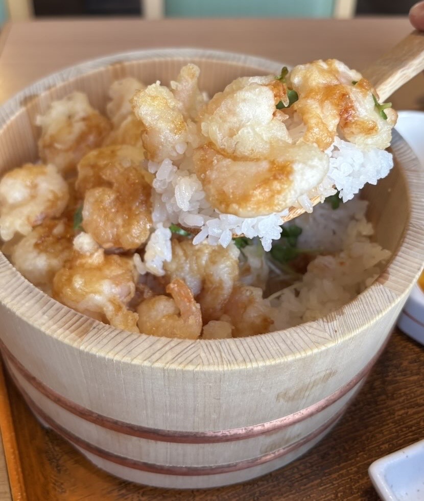 うお坐食堂 豊田上郷SA 海老天ひつまぶし