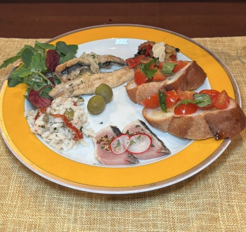 とらっとりあCo（豊田市）　前菜の盛合せ