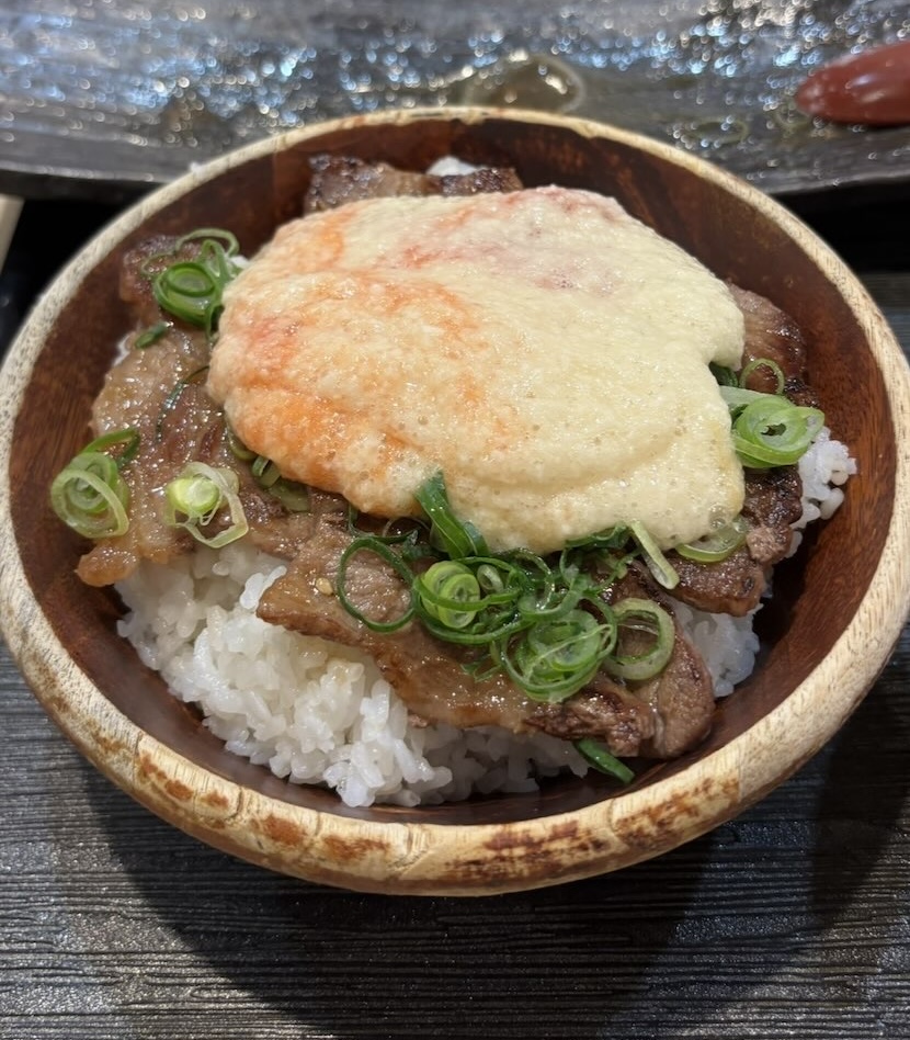 麦とろガーデン 豊田メグリア本店　とろろカルビ丼