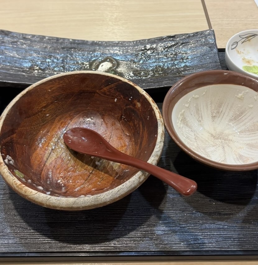 麦とろガーデン 豊田メグリア本店　完食