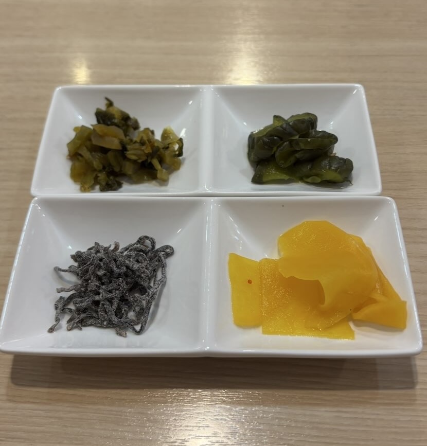 麦とろガーデン 豊田メグリア本店　漬物