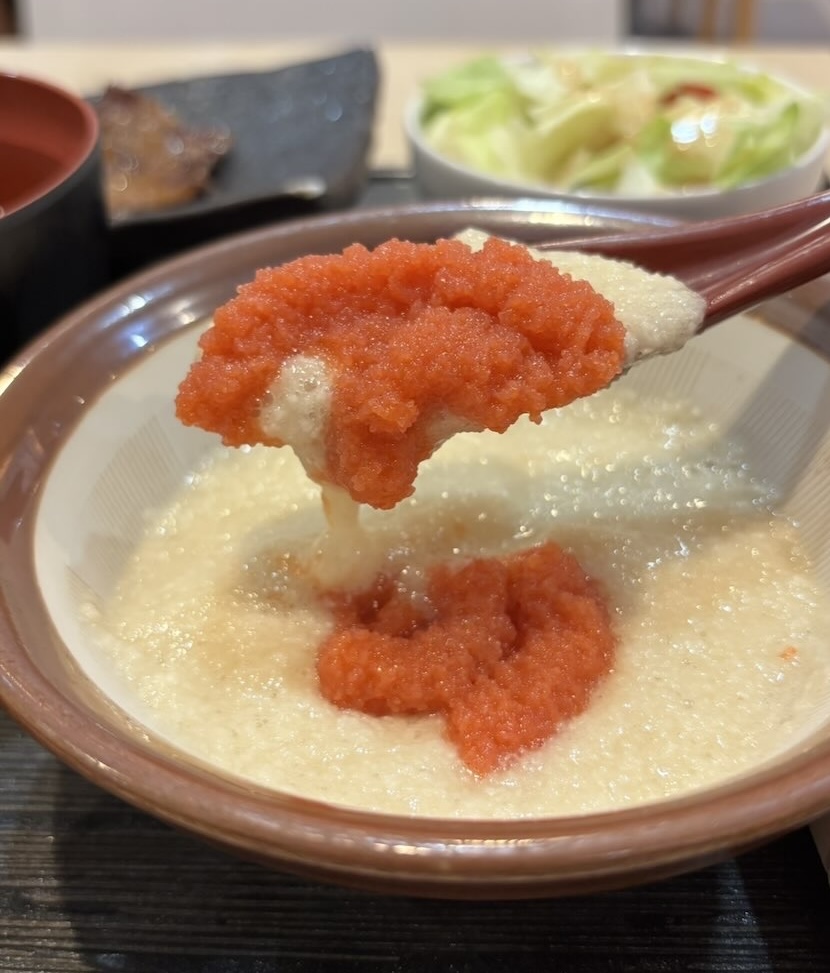 麦とろガーデン 豊田メグリア本店　明太とろろ