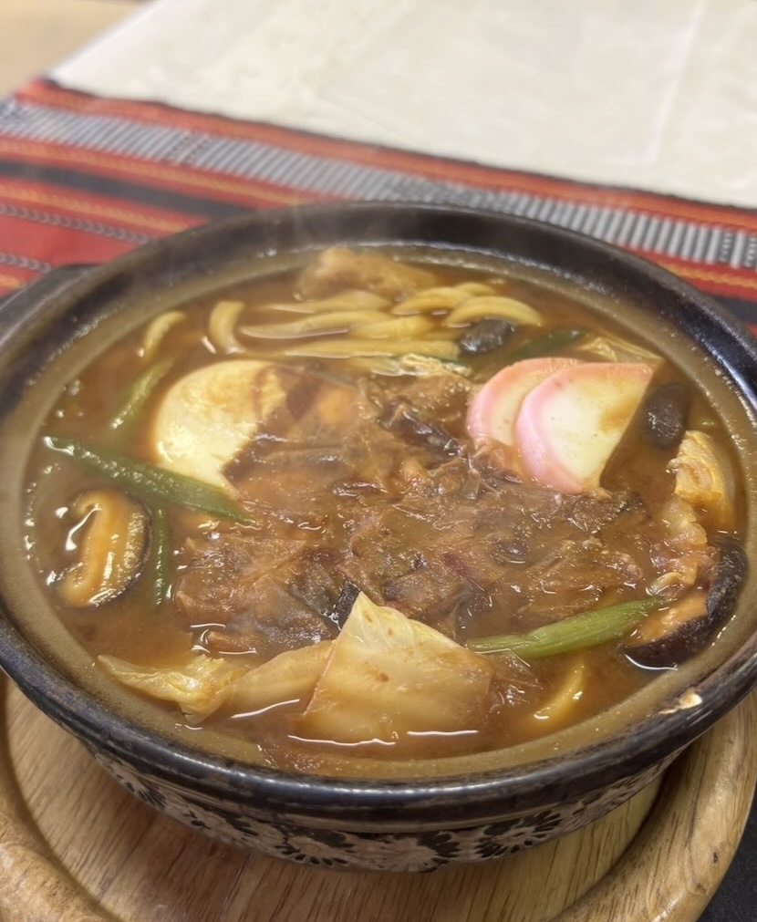 妙楽寺 休み茶屋(豊田市) 味噌煮込みうどん