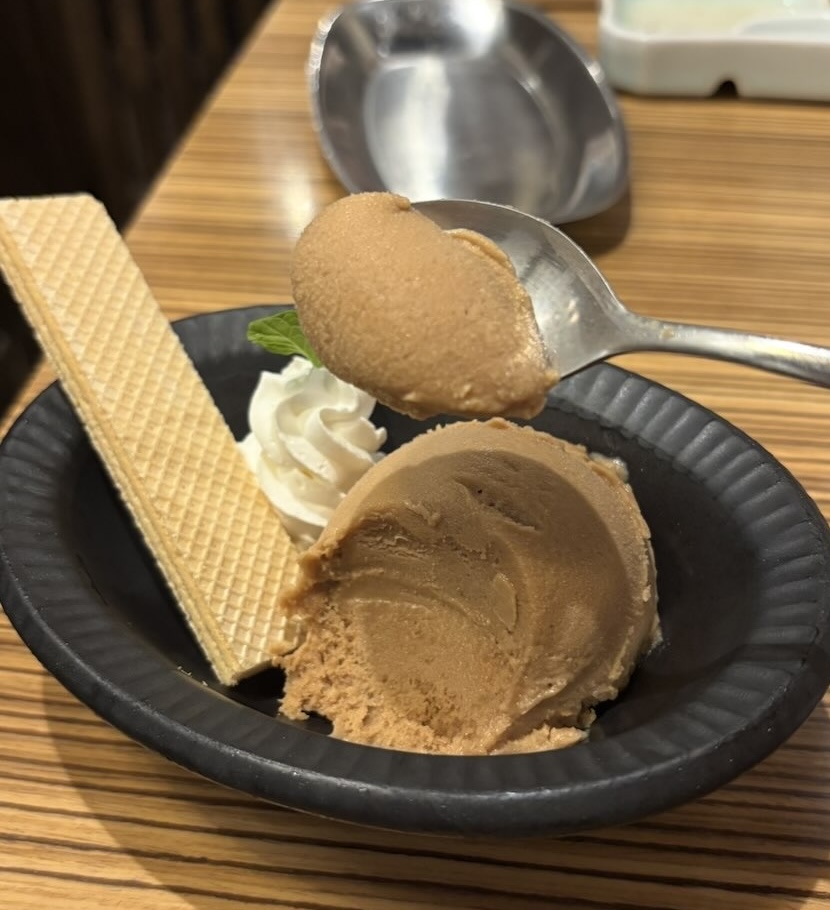 焼肉ホルモンせがれ(豊田市) アールグレイのアイス