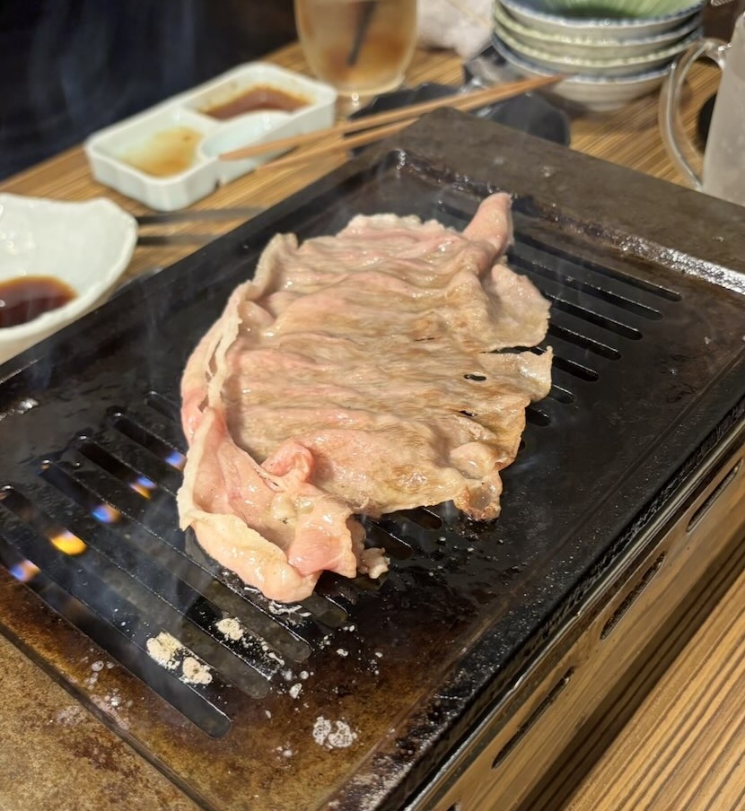 焼肉ホルモンせがれ(豊田市) サーロインの焼きしゃぶ