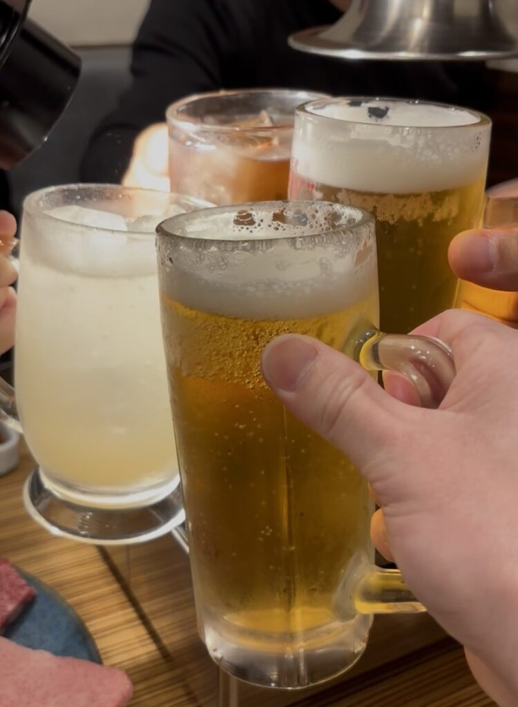 焼肉ホルモンせがれ(豊田市) 乾杯