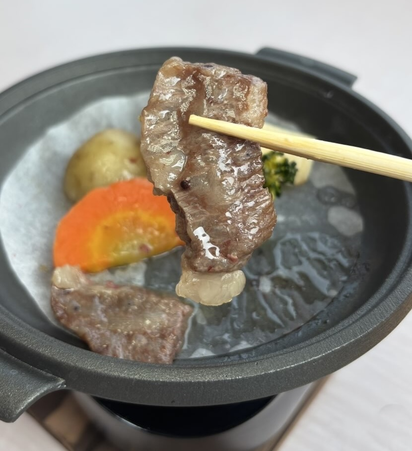 さくら亭 豊龍閣(豊田市) 国産牛と春野菜の陶板焼国産